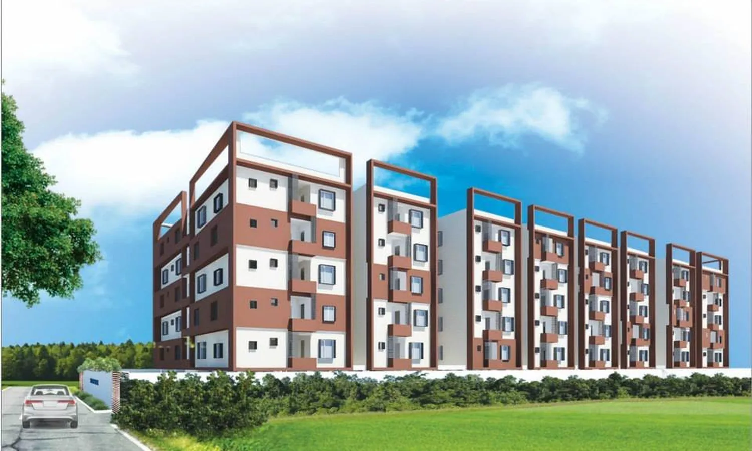 A residential project by Harini Constructions, Tirupati